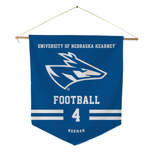 UNK - NCAA Football : jayvin norman - Pennant - 18" x 21"-0