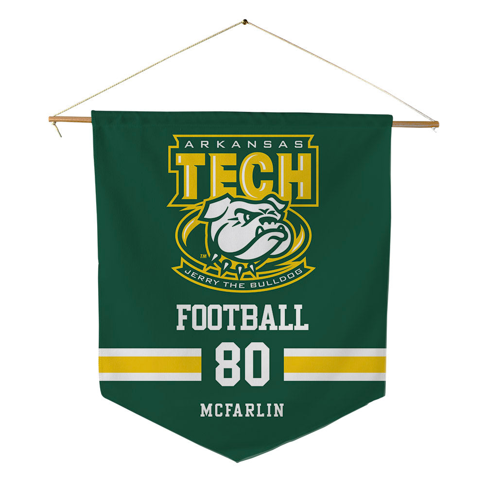 ATU - NCAA Football : Cam Mcfarlin - Pennant - 18" x 21"-0