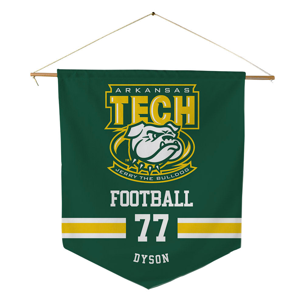 ATU - NCAA Football : Jaden Dyson - Pennant - 18" x 21"-0