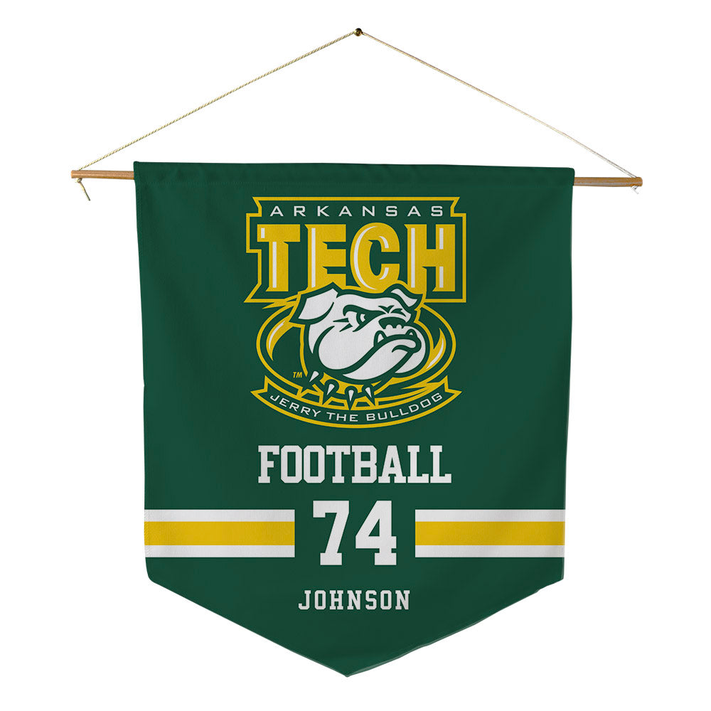 ATU - NCAA Football : Adam Johnson - Pennant - 18" x 21"-0