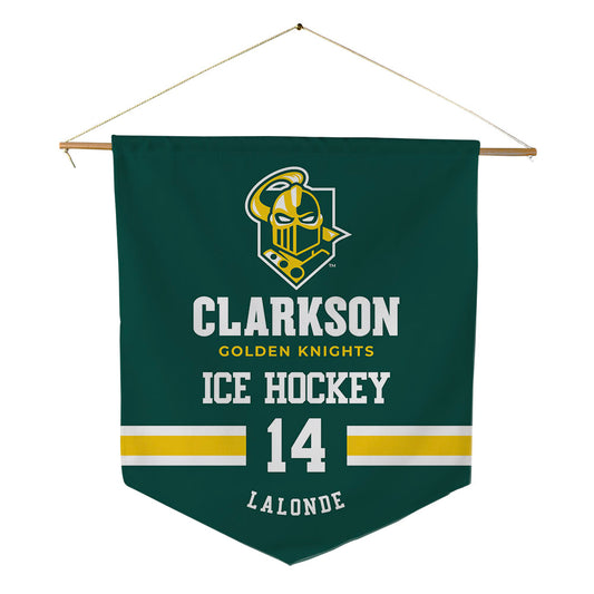 Clarkson - NCAA Women's Ice Hockey : Gabrielle Lalonde - Pennant - 18" x 21"-0