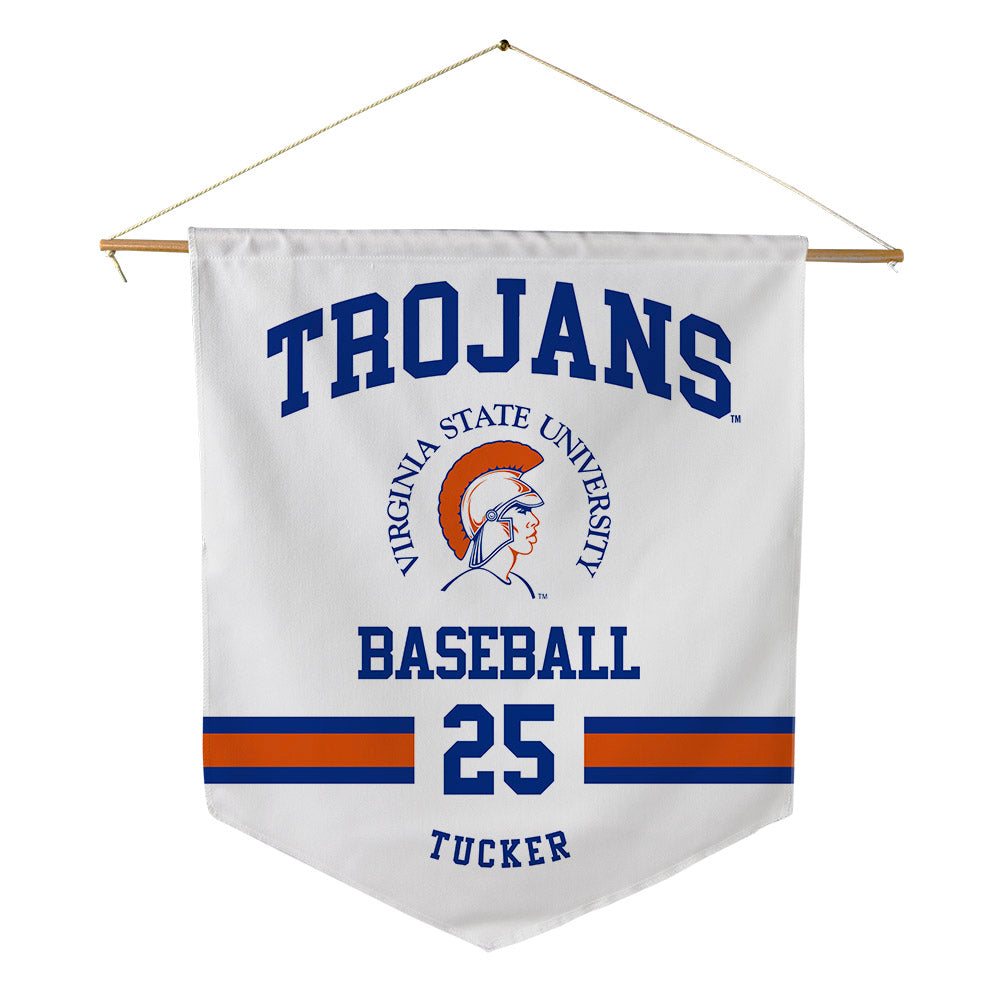 Virginia State - NCAA Baseball : Jaquan Tucker - Pennant - 18" x 21"-0