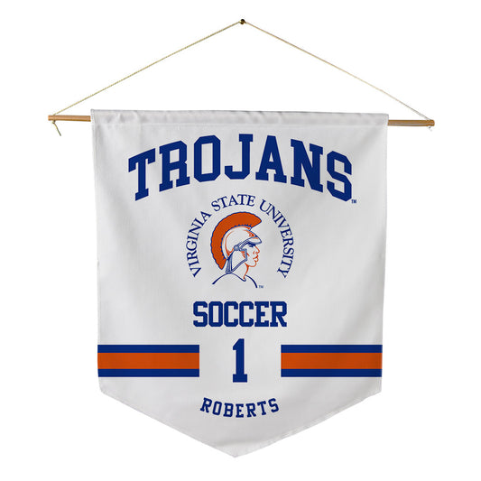 Virginia State - NCAA Women's Soccer : Tianna Roberts - Pennant - 18" x 21"-0