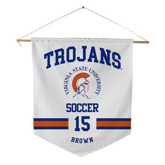 Virginia State - NCAA Women's Soccer : Emma Brown - Pennant - 18" x 21"-0
