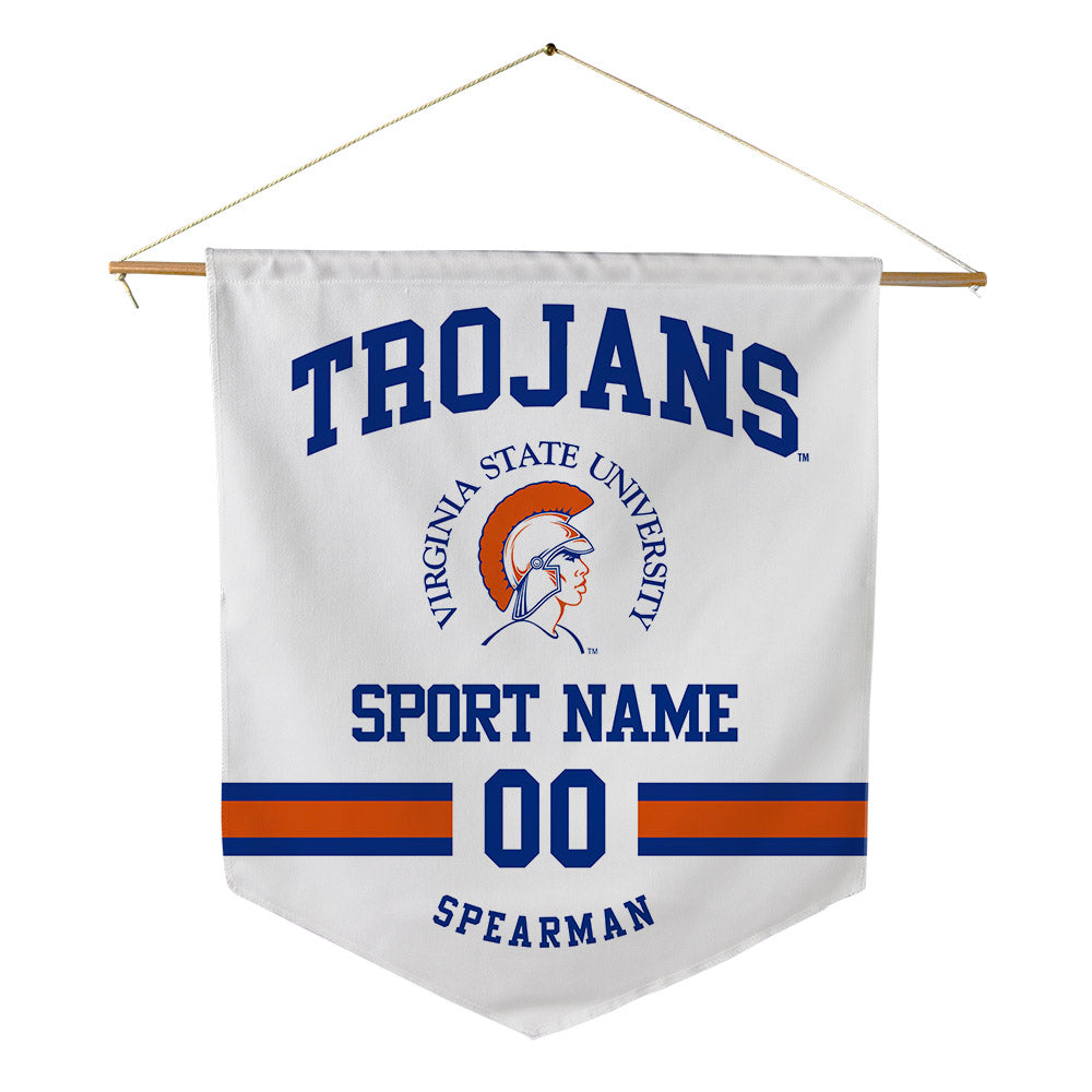 Virginia State - NCAA Women's Basketball : Kendahl Spearman - Pennant - 18" x 21"-0