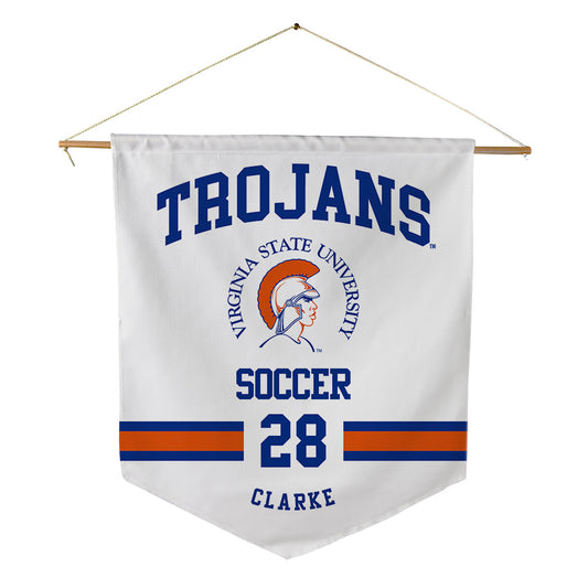 Virginia State - NCAA Women's Soccer : AJ Clarke - Pennant - 18" x 21"-0