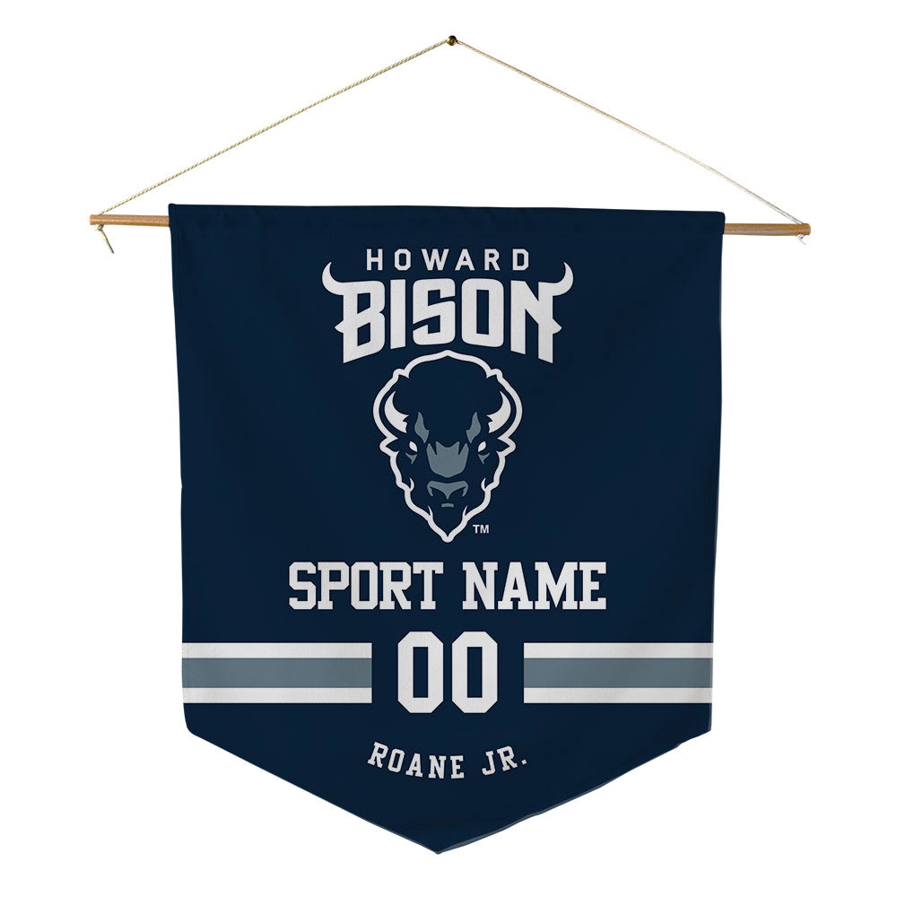 Howard - NCAA Football : Rodney Roane Jr. - Pennant - 18" x 21"-0