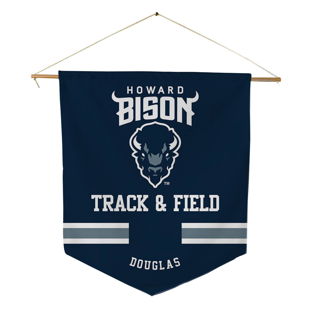 Howard - NCAA Men's Track & Field : Noah Douglas - Pennant - 18" x 21"-0