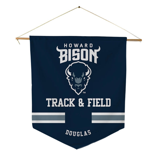 Howard - NCAA Men's Track & Field : Noah Douglas - Pennant - 18" x 21"-0