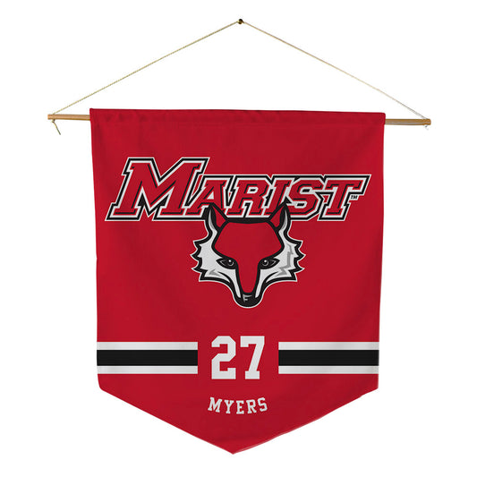 Marist - NCAA Football : Stephen Myers - Pennant - 18" x 21"-0