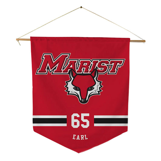 Marist - NCAA Football : Bruce Earl - Pennant - 18" x 21"-0