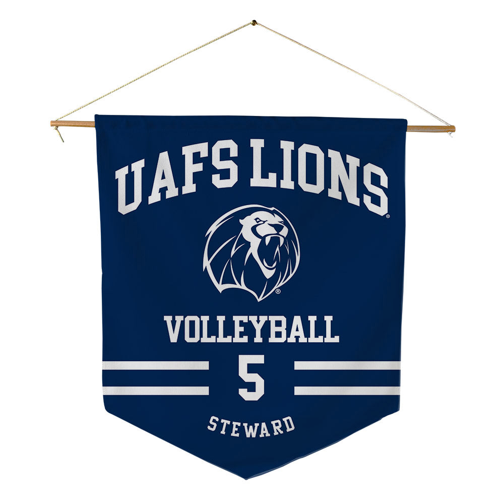 UA Fort Smith - NCAA Women's Volleyball : Lyric Steward - Pennant - 18" x 21"-0