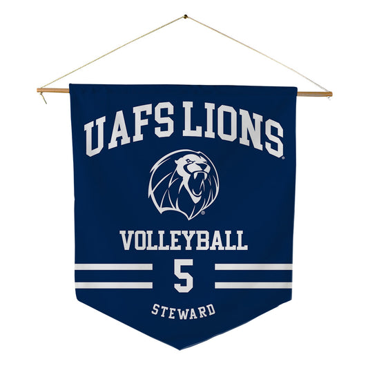 UA Fort Smith - NCAA Women's Volleyball : Lyric Steward - Pennant - 18" x 21"-0