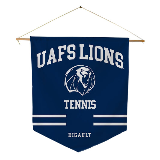 UA Fort Smith - NCAA Men's Tennis : Nathan Rigault - Pennant - 18" x 21"-0