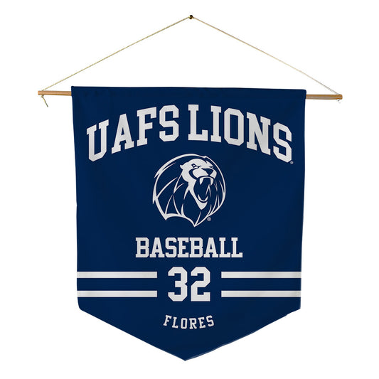 UA Fort Smith - NCAA Baseball : Kenneth Flores - Pennant - 18" x 21"-0