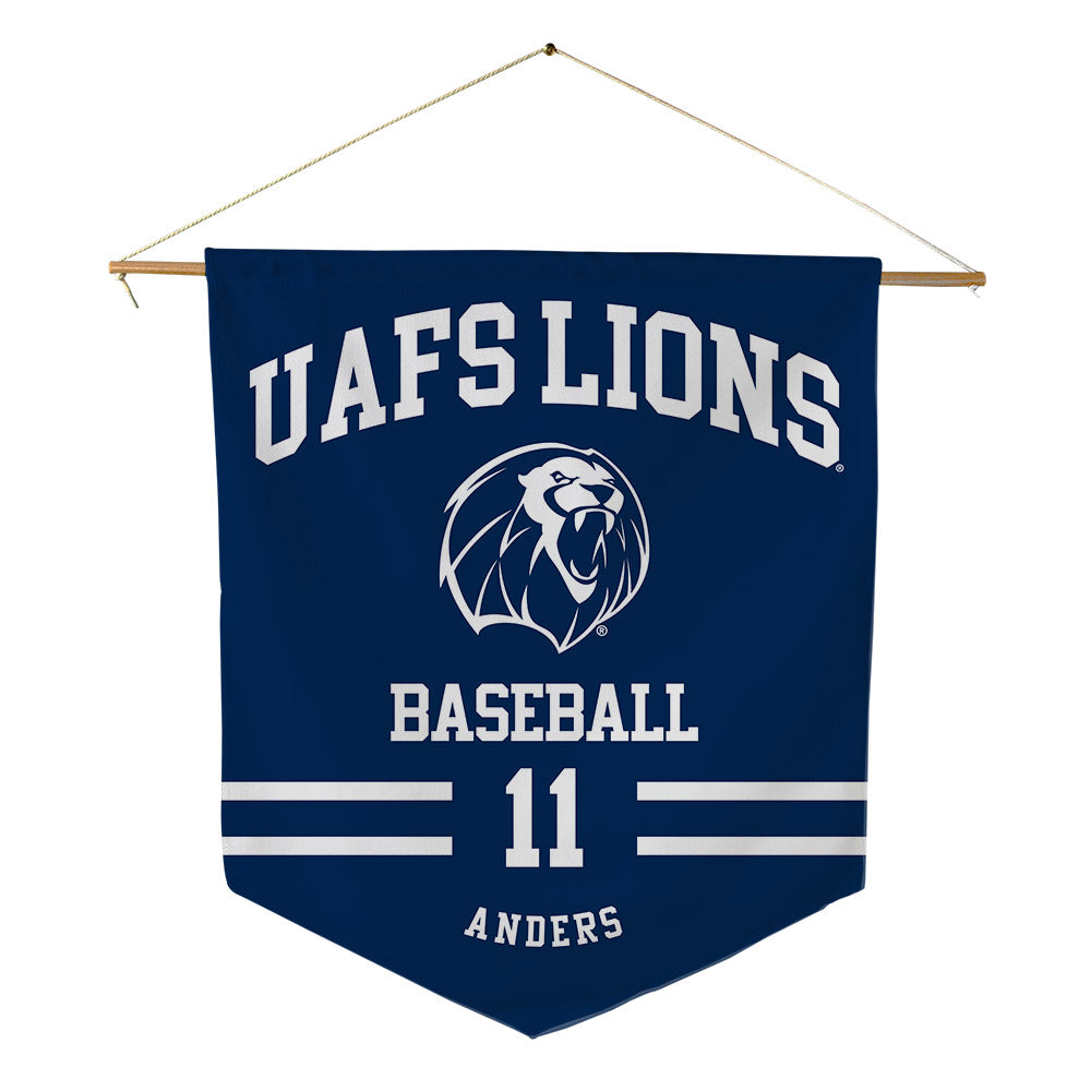 UA Fort Smith - NCAA Baseball : Shelby Anders - Pennant - 18" x 21"-0