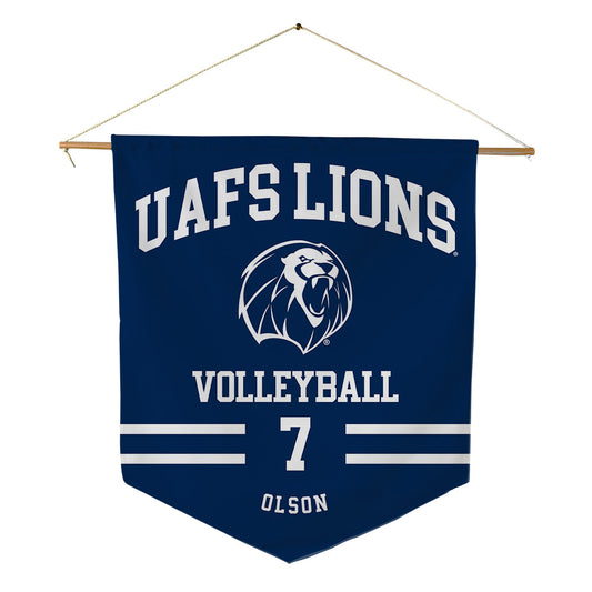 UA Fort Smith - NCAA Women's Volleyball : Aspen Olson - Pennant - 18" x 21"-0