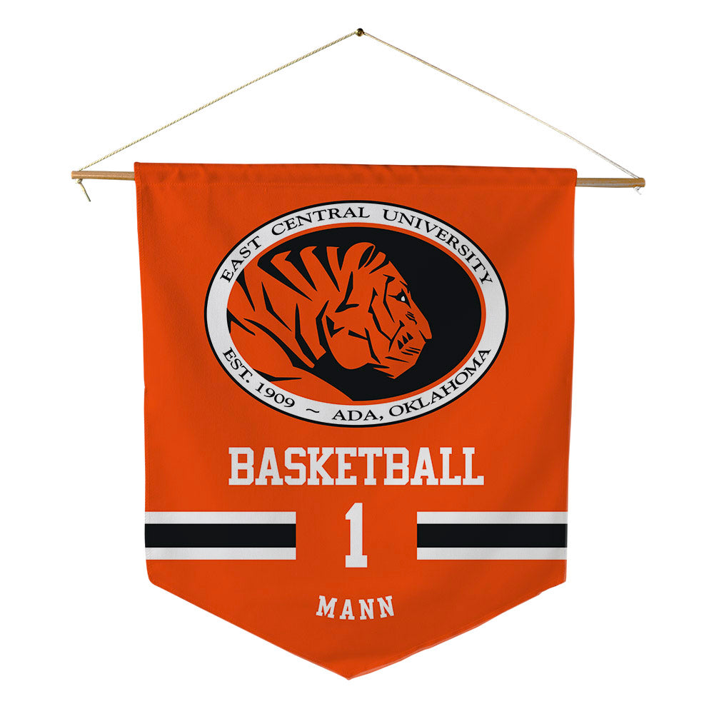 ECU - NCAA Men's Basketball : Brandon Mann - Pennant - 18" x 21"-0