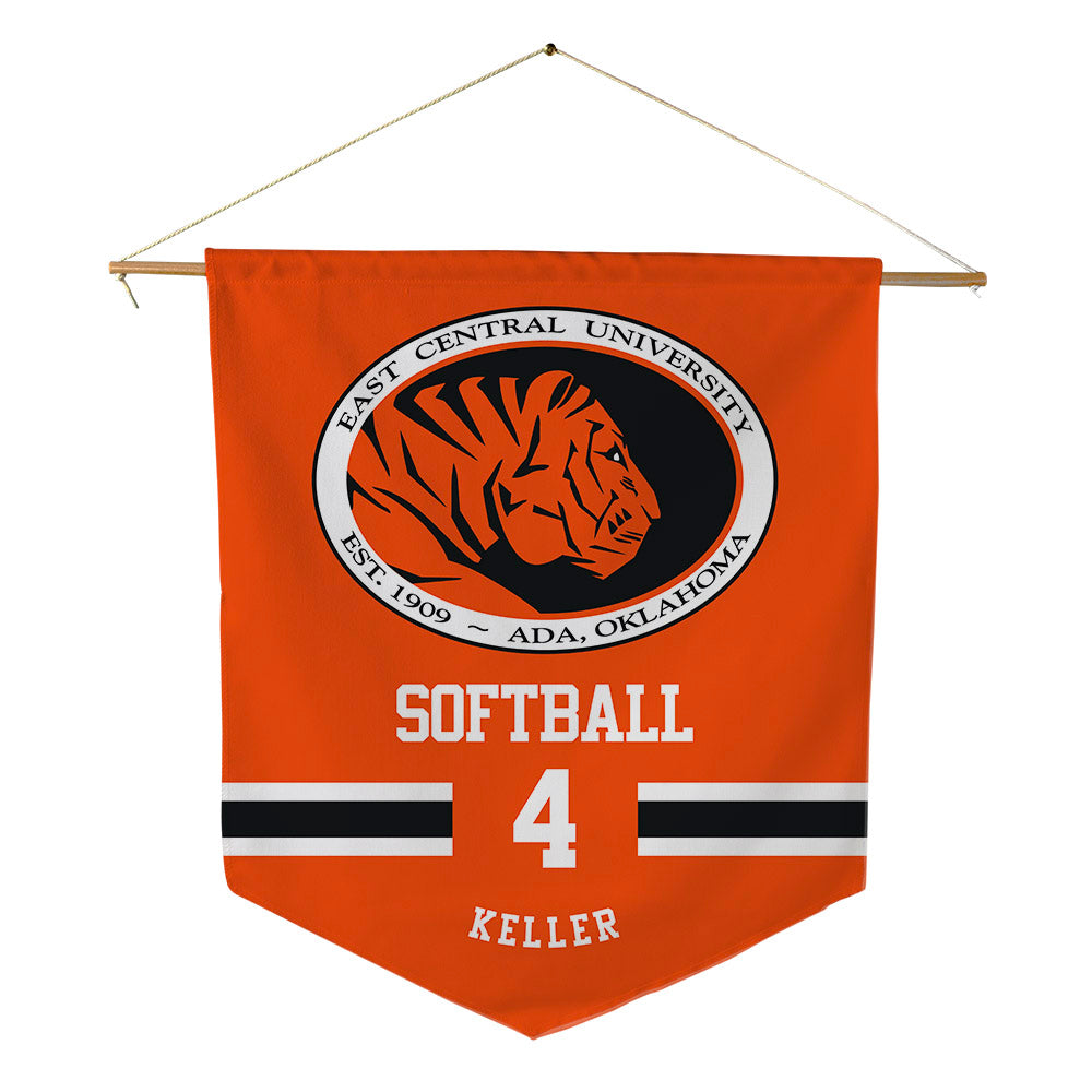 ECU - NCAA Softball : Katelin Keller - Pennant - 18" x 21"-0