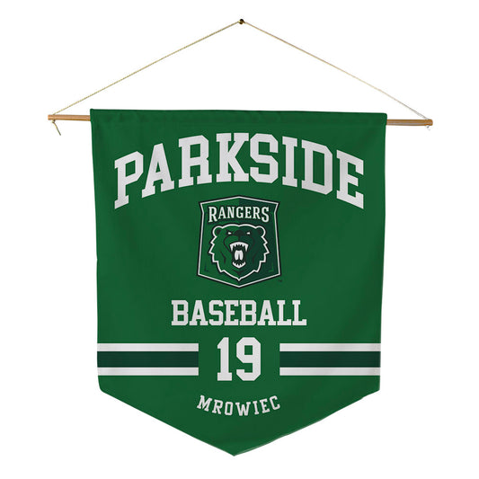 UW Parkside - NCAA Baseball : Joseph Mrowiec - Pennant - 18" x 21"-0