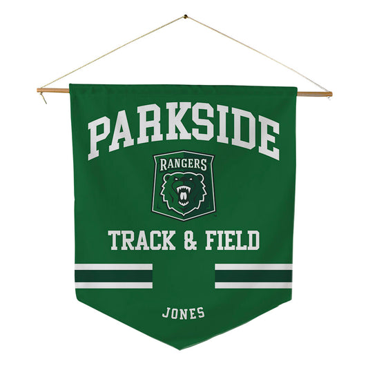 UW Parkside - NCAA Men's Track & Field : Jacob Jones - Pennant - 18" x 21"-0