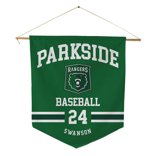UW Parkside - NCAA Baseball : Parker Swanson - Pennant - 18" x 21"-0