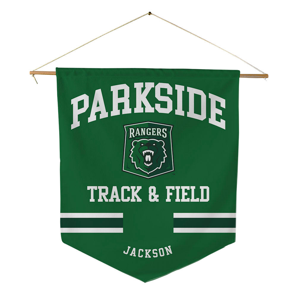 UW Parkside - NCAA Men's Track & Field : Ramere Jackson - Pennant - 18" x 21"-0