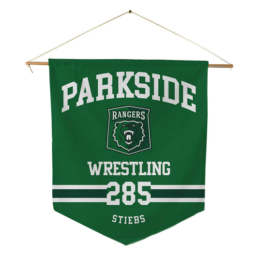 UW Parkside - NCAA Wrestling : Nathan Stiebs - Pennant - 18" x 21"-0