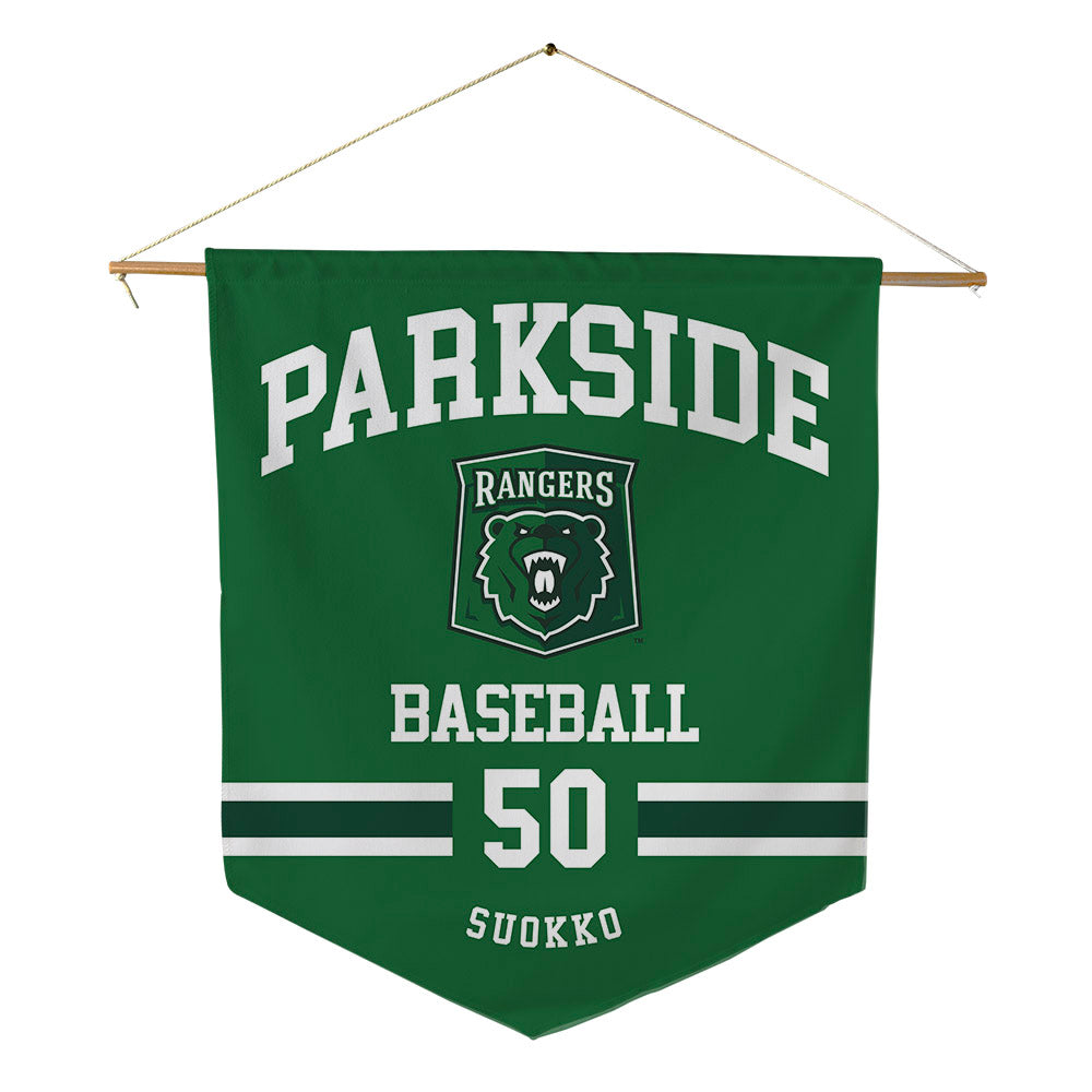 UW Parkside - NCAA Baseball : Joe Suokko - Pennant - 18" x 21"-0