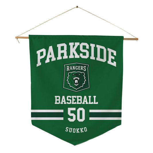 UW Parkside - NCAA Baseball : Joe Suokko - Pennant - 18" x 21"-0