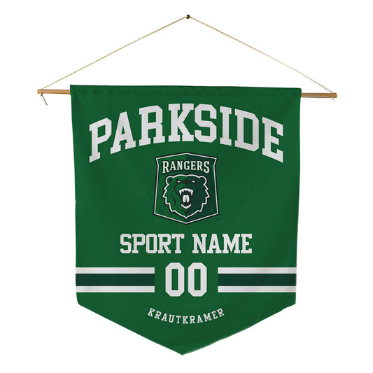 UW Parkside - NCAA Men's Track & Field : Levi Krautkramer - Pennant - 18" x 21"-0