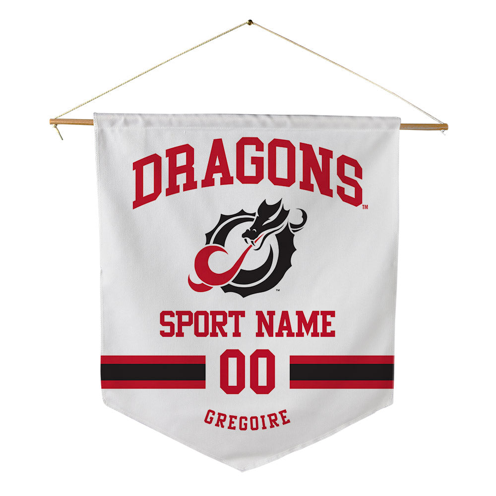MSUM - NCAA Men's Cross Country : Jared Gregoire - Pennant - 18" x 21"-0