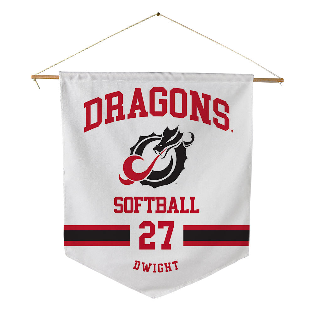 MSUM - NCAA Softball : Janika Dwight - Pennant - 18" x 21"-0
