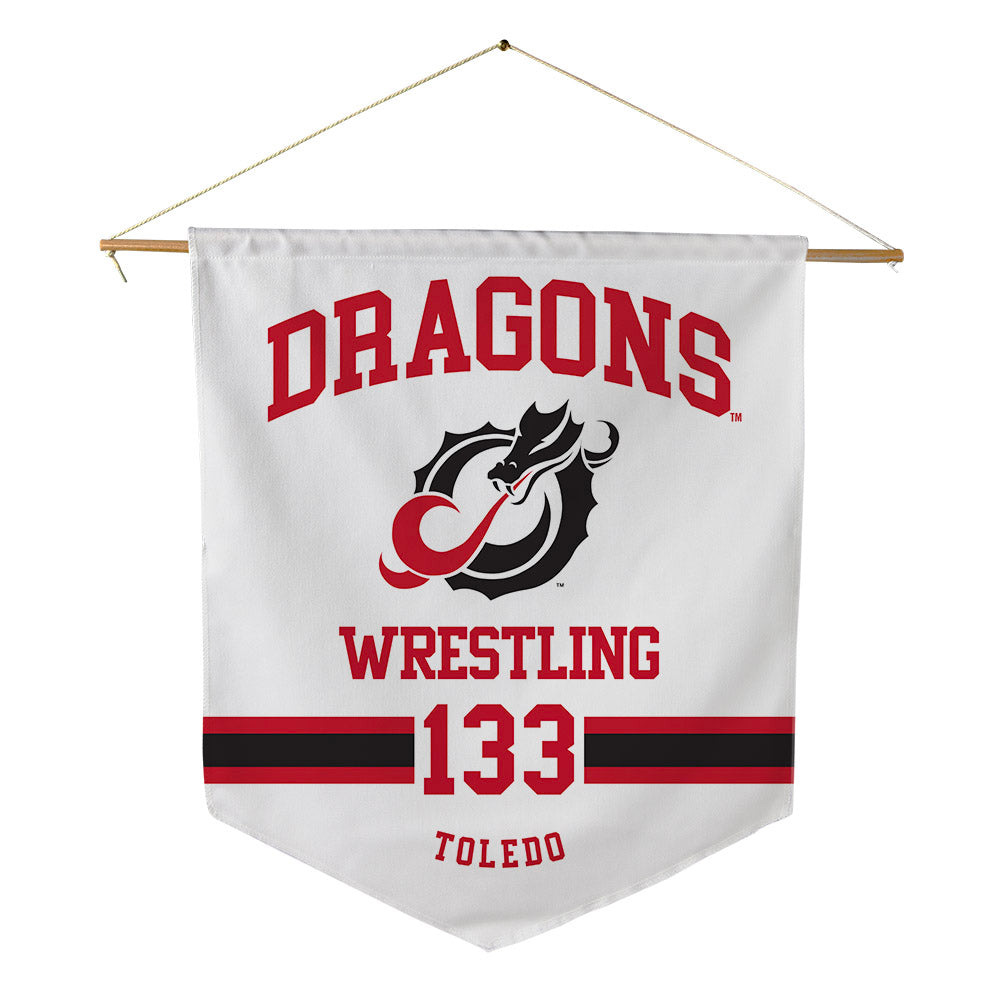 MSUM - NCAA Wrestling : Brody Toledo - Pennant - 18" x 21"-0