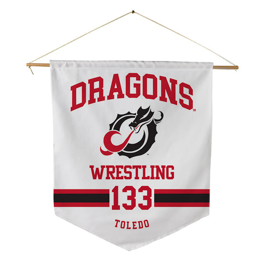 MSUM - NCAA Wrestling : Brody Toledo - Pennant - 18" x 21"-0