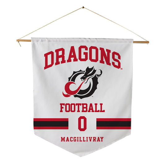 MSUM - NCAA Football : Hunter MacGillivray - Pennant - 18" x 21"-0