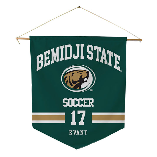Bemidji State - NCAA Women's Soccer : Claire Kvant - Pennant - 18" x 21"-0