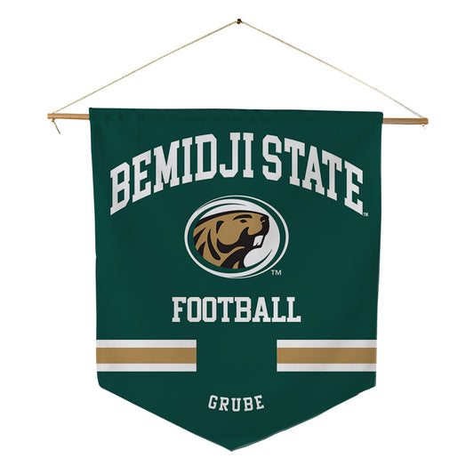 Bemidji State - NCAA Football : Keagan Grube - Pennant - 18" x 21"-0