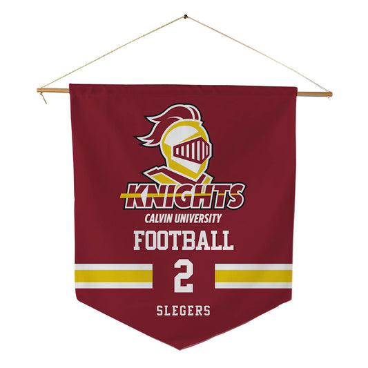 Calvin - NCAA Football : Hayden Slegers - Pennant - 18" x 21"-0