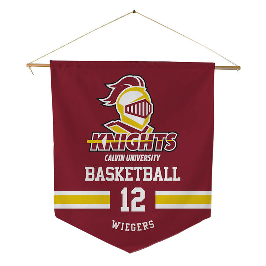 Calvin - NCAA Women's Basketball : Chloe Wiegers - Pennant - 18" x 21"-0