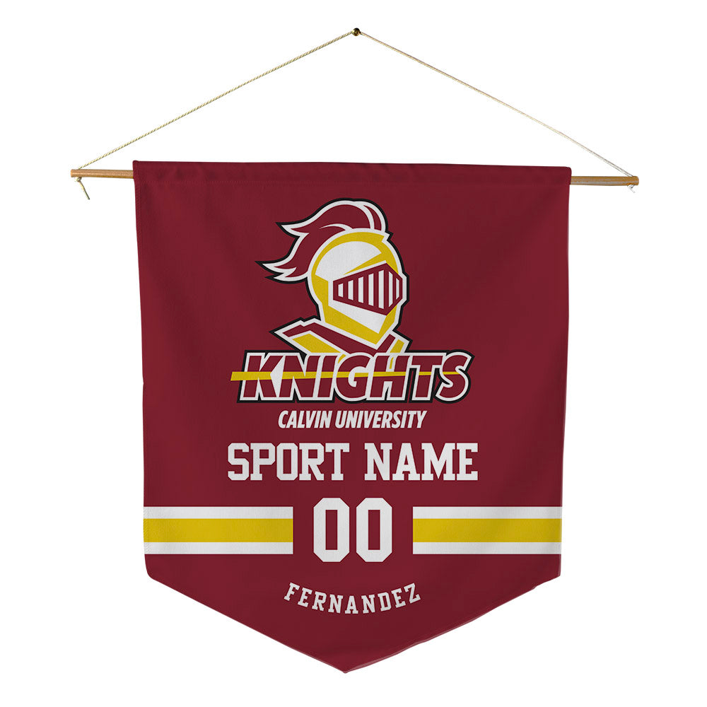 Calvin - NCAA Women's Basketball : Anna Fernandez - Pennant - 18" x 21"-0