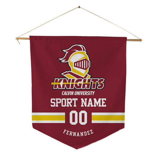 Calvin - NCAA Women's Basketball : Anna Fernandez - Pennant - 18" x 21"-0