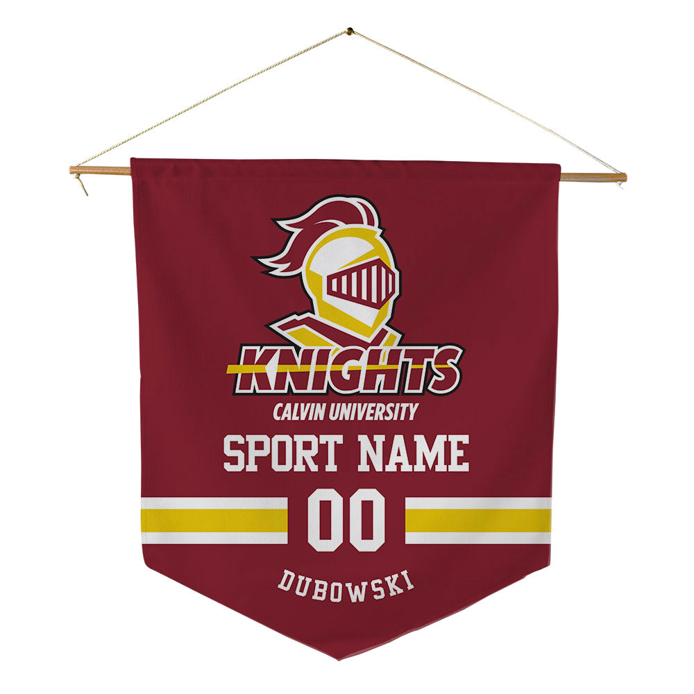 Calvin - NCAA Football : Kaleb Dubowski - Pennant - 18" x 21"-0