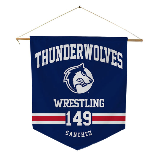 CSU Pueblo - NCAA Wrestling : Juell Sanchez - Pennant - 18" x 21"-0