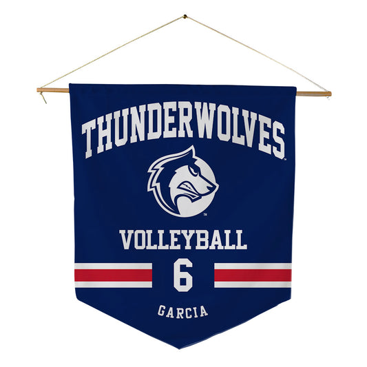 CSU Pueblo - NCAA Women's Volleyball : Kacee Garcia - Pennant - 18" x 21"-0