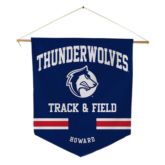 CSU Pueblo - NCAA Men's Track & Field : Caden Howard - Pennant - 18" x 21"-0