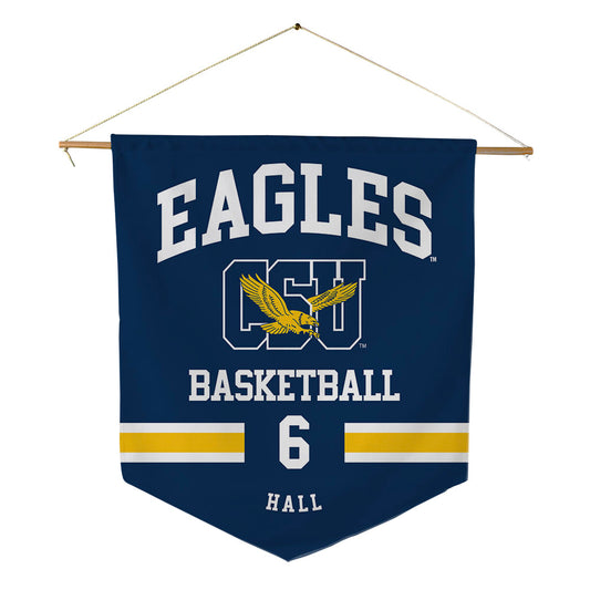 Coppin State - NCAA Men's Basketball : Demariontay Hall - Pennant - 18" x 21"-0