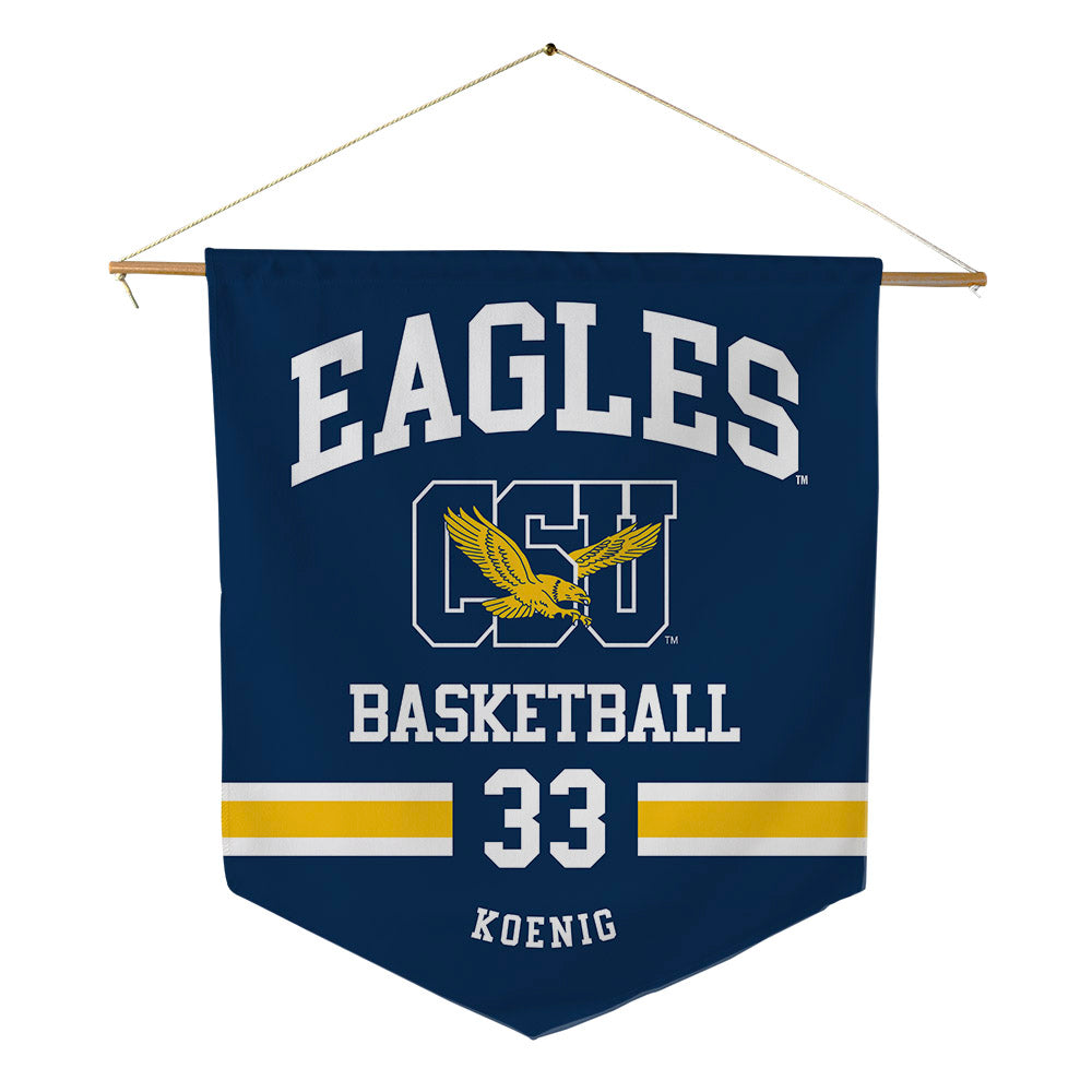 Coppin State - NCAA Men's Basketball : Tyler Koenig - Pennant - 18" x 21"-0