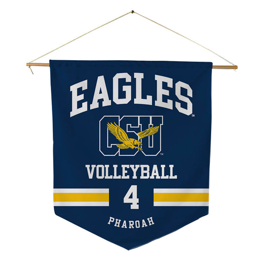 Coppin State - NCAA Women's Volleyball : Ayanna Pharoah - Pennant - 18" x 21"-0