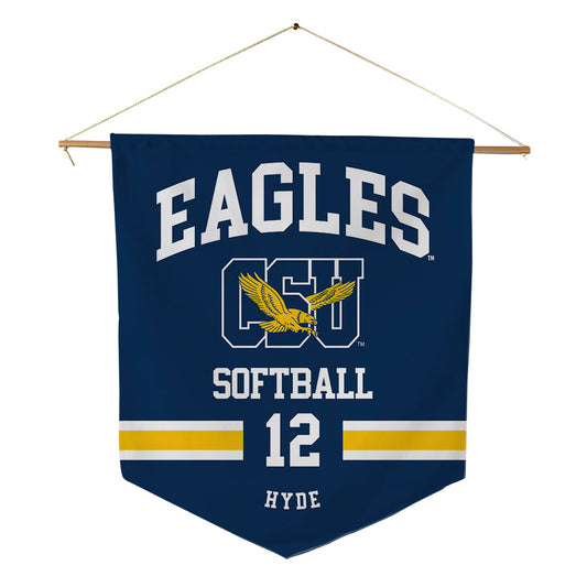 Coppin State - NCAA Softball : Debra Hyde - Pennant - 18" x 21"-0